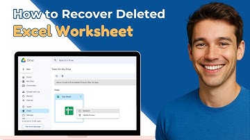 How to Recover Deleted Excel Worksheet | Excel Tutorial 2025