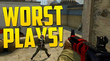 WORST PLAYS! - CS GO Funny Moments in Competitive