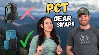 PCT Gear Swaps - List of Gear We Changed Along the Pacific Crest Trail