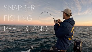 SNAPPER FISHING PEEL ISLAND - MORETON BAY
