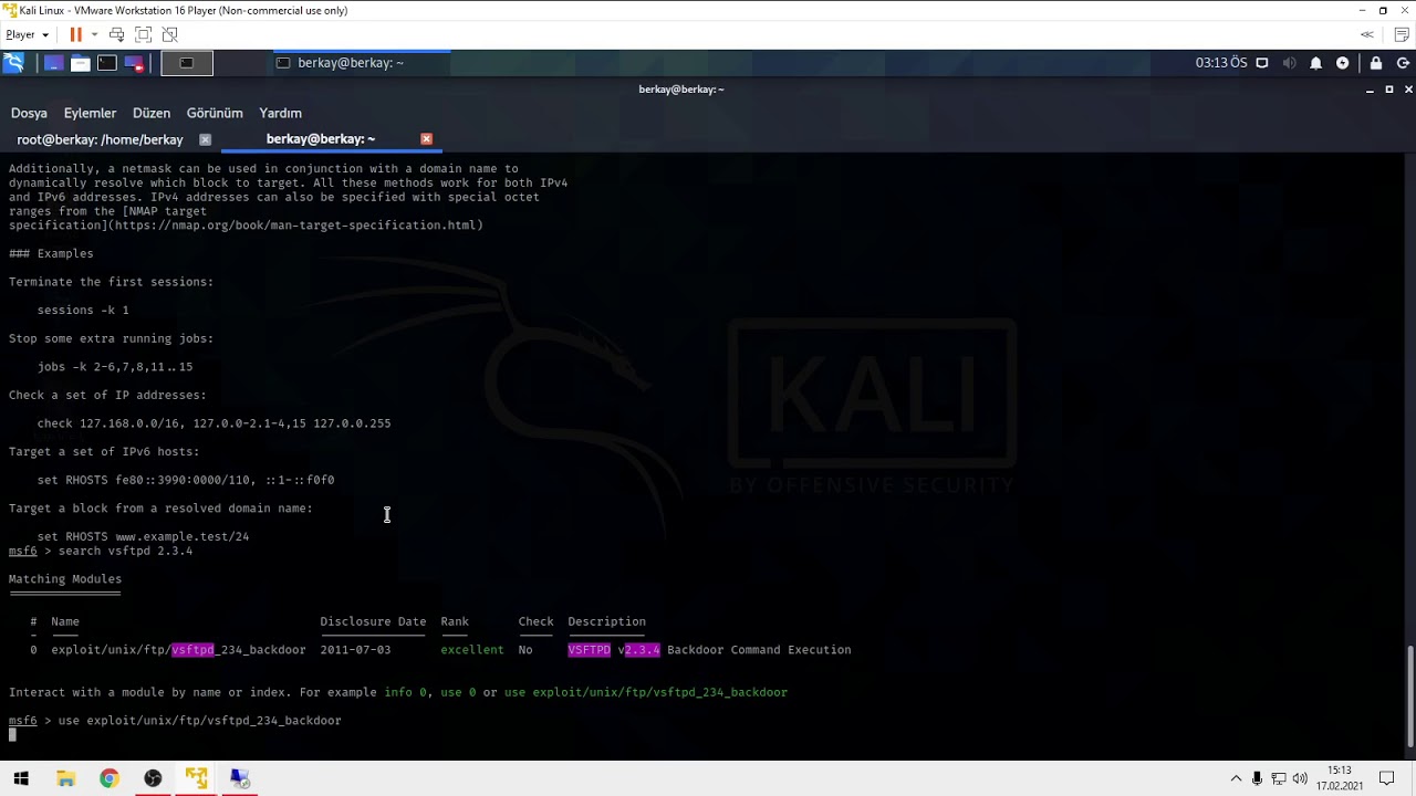 Nmap Ağ Taraması Nasıl Yapılır