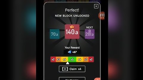 x2 blocks ll wow perfect block unlocked 140a awesome #mixplate