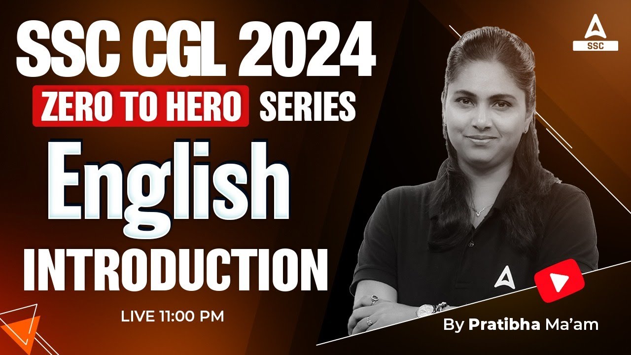 SSC CGL 2024 | Zero to Hero | SSC CGL English Classes By Pratibha Mam ...