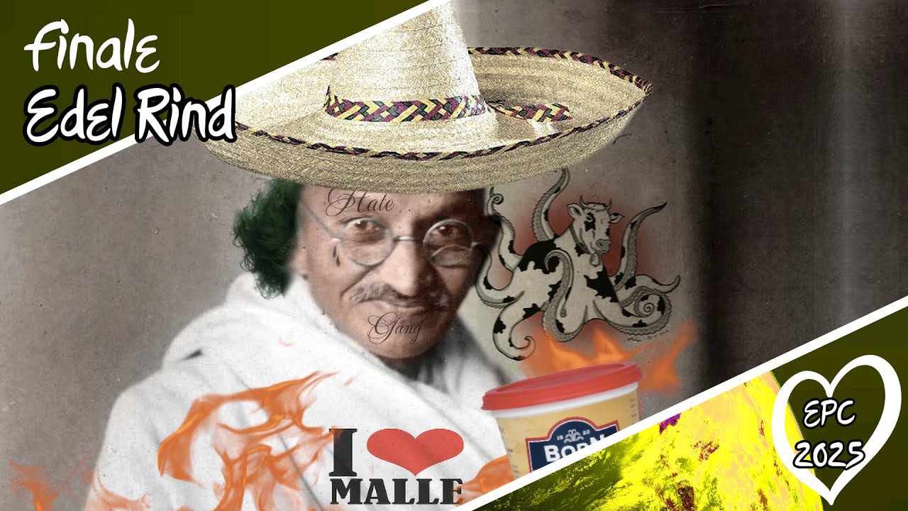 YouTube Kacke - Gandhis Partyleben und sein kolossaler Absturz | Edel Rind | EPC Finale