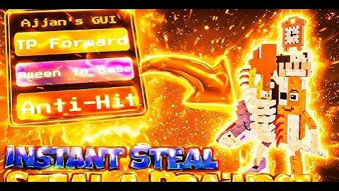 Steal a Brainrot SCRIPT Gui with INSTANT STEAL, INVISBLE + ANTI-KICK + SPEED BOOST!