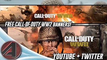 Call Of Duty: WW2 - Free Youtube & Twitter banners