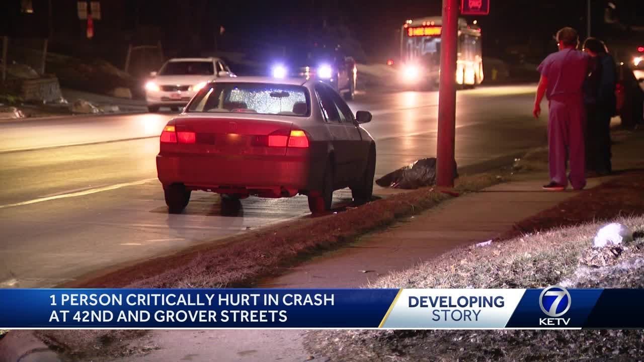 One person critically injured in crash Wednesday evening - YouTube