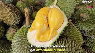 PROMOSI DURIAN Sempena Tahun Baru 2020 di SS2 Durian House Stall