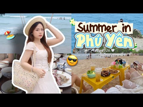 SUMMER VLOG || Xin chào Phú Yên 🏝️ Đến thăm Hòn Yến, Mũi Điện, ăn hải sản tại bè nổi ⁉️