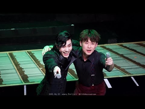 180628 마마돈크라이 커튼콜 (송유택, 김찬호)