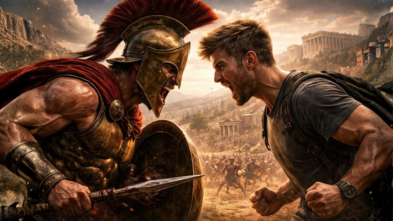 Du würdest keine 10 Sekunden gegen einen Spartaner überleben