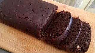 Chocolate Banana Cake Recipe | No Oven No Egg | Tea Time Cake | Eggless & Without Oven