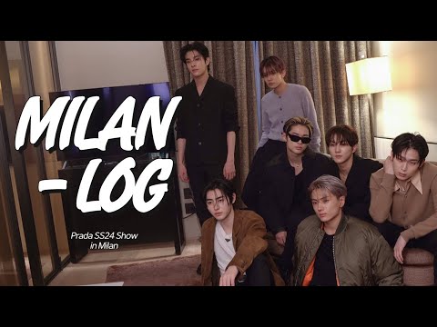 [Vlog] MILAN-LOG (Prada SS24 Show in Milan) - ENHYPEN (엔하이픈)