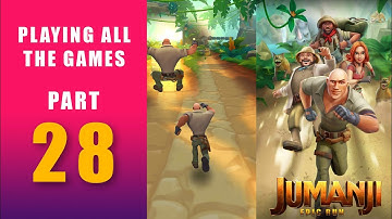 Jumanji: Epic Run All Characters | Gameplay Walkthrough| Playing all the games - Part  28