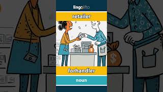 Retailer - Forhandler Learn English Lad Os Lære Engelsk Vocabulary Builder