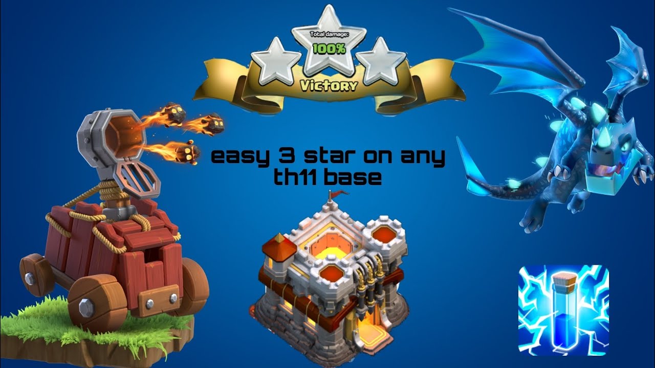 electro dragon can wreck any base of  