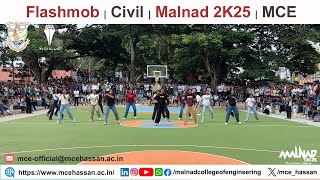 Flashmob Civil Malnad 2K25 College Fest Literary Club Malnad College Of Engineering