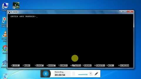 How to find square of number in GW-Basic.