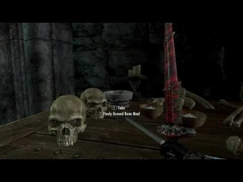 SKYRIM eps 270 Activate Soul Cairn With Blood