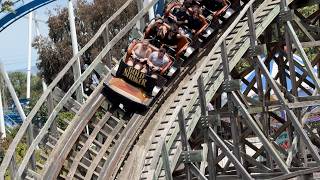 Gold Striker - California's Great America - GCI - Great Coasters International - Wooden Coaster