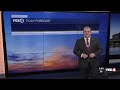 FORECAST:  Warm weather continues, but big cool down next week
