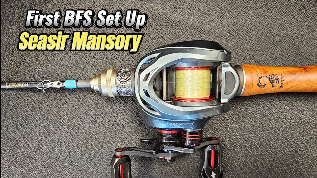 My first BFS set up using the Seasir Mansory and the Lemoron Moying C562/1.68m UL Rod