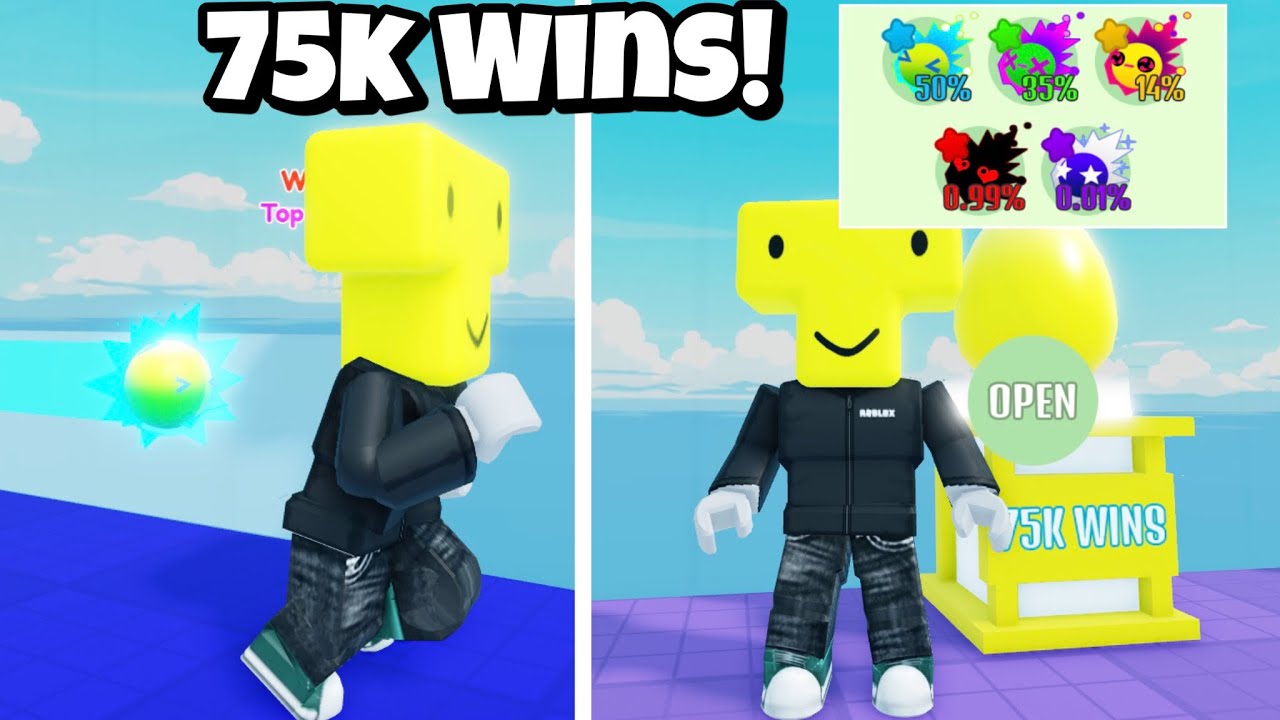 75k WINS EGG!! (Race Clicker) YouTube