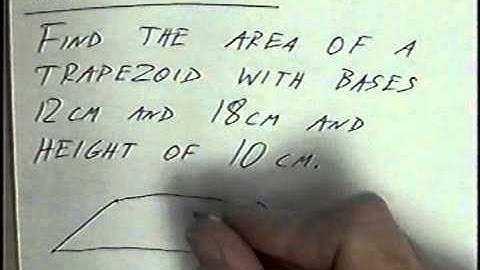 Area Trapezod and Pythagorean Theorem Geometry 10.2 part 1
