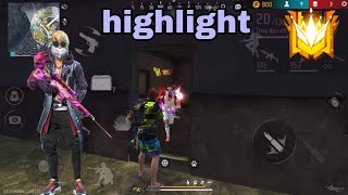 Highlight freefire xử lý khi bị 3, 4 địch ép dồn