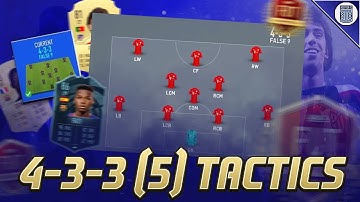 FIFA 21 DIVISION 1 433 FALSE 9 FORMATION/TACTICS/INSTRUCTIONS FULL BREAKDOWN - FIFA 21 ULTIMATE TEAM
