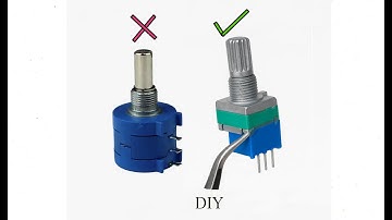 No Need For an Expensive One, Make a DIY Multi Turn Potentiometer