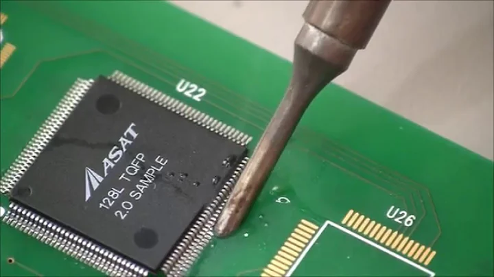 Professional Hand Soldering Training - SMT, The Art of Drag Soldering and Fine-Pitch QFP