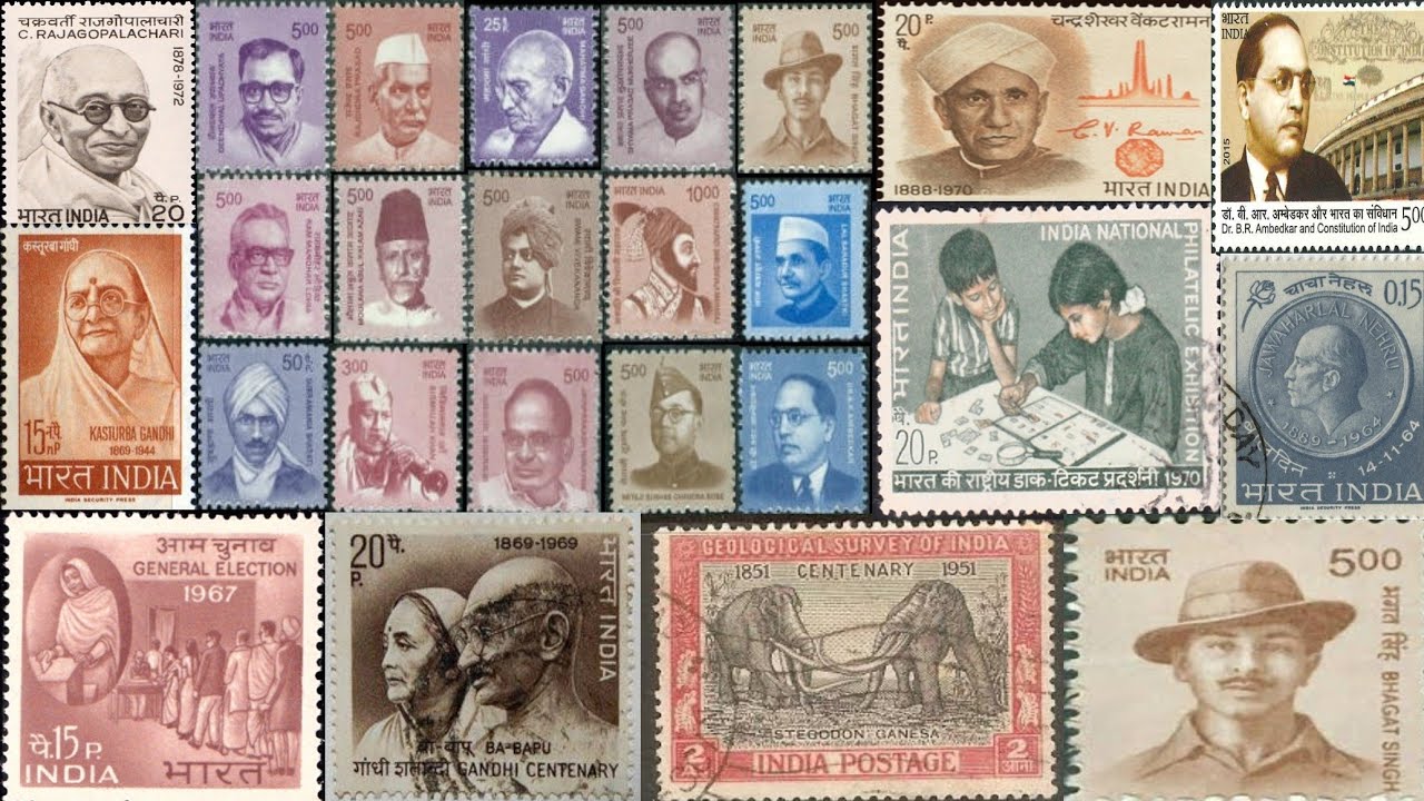 Top Indian Postal Stamps under 1857 Unseen Rear Stamps Video Stamps