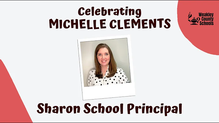 National School Principals Month - Sharon School