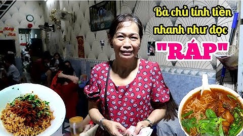 "Độc lạ" quá quán ăn vặt sinh viên bà chủ vui vẻ ĐỌC RÁP tính tiền | saigon travel