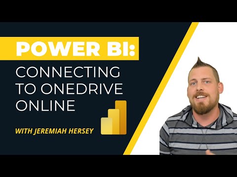 Connecting to OneDrive through Power BI