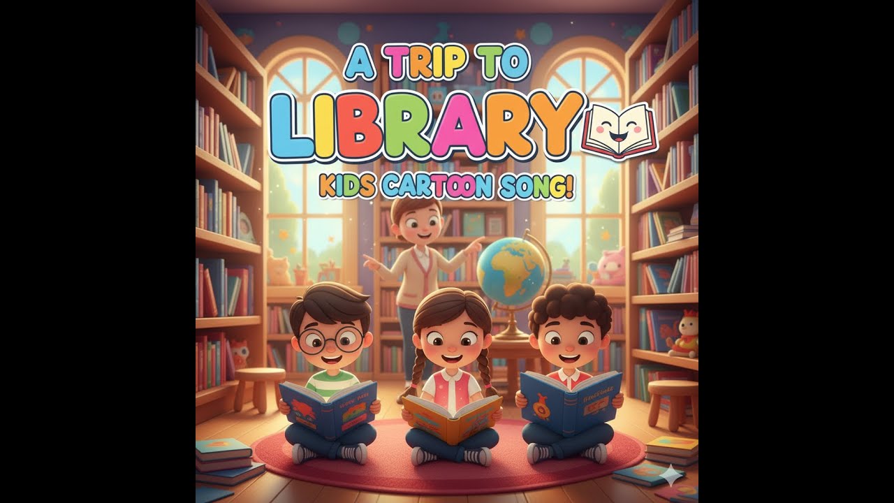 First Time Library Song for Kids📚 | Lần Đầu Đến Thư Viện, Bài Hát Về ...