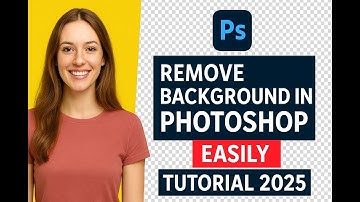 Remove Background in Photoshop Easily | Photoshop Background Removal Tutorial 2025