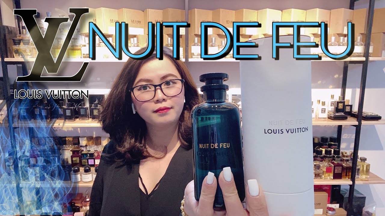 Louis Vuitton Parfums Nuit de Feu Scent, Case