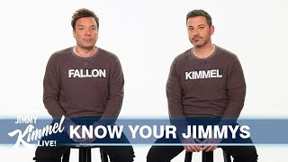 Jimmy Kimmel \u0026 Jimmy Fallon Finally Clear Up Who Is Who