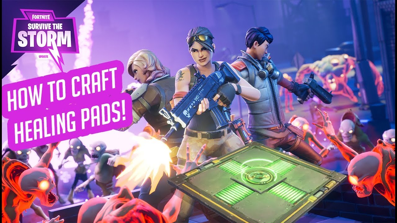 how healing pads craft to World