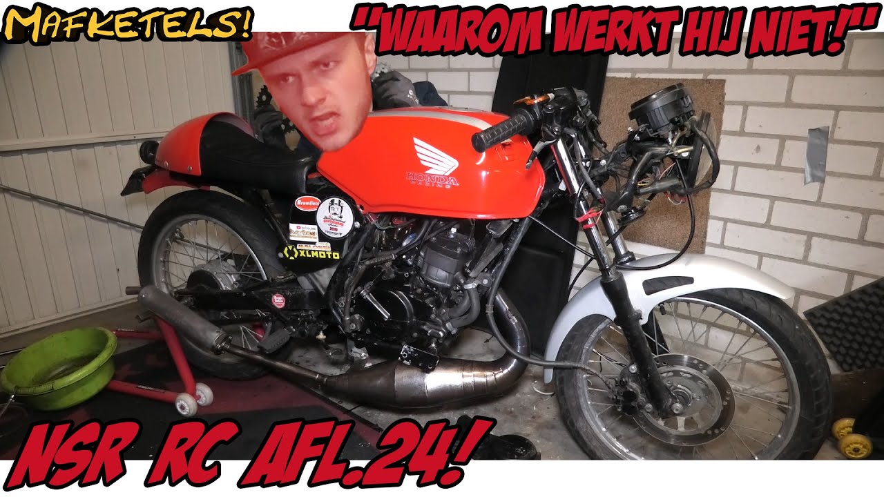 MALOSSI HONDA NSR RC REPLICA BUILD | #24 GIVEAWAY + HOE VALSE LUCHT OP BROMMER CHECKEN