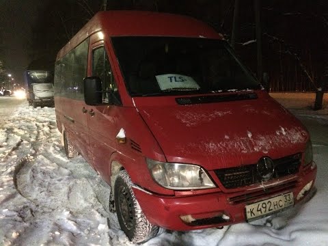 ОБЗОР МИКРОАВТОБУСА MERCEDES-BENZ SPRINTER 2002 ГОДА