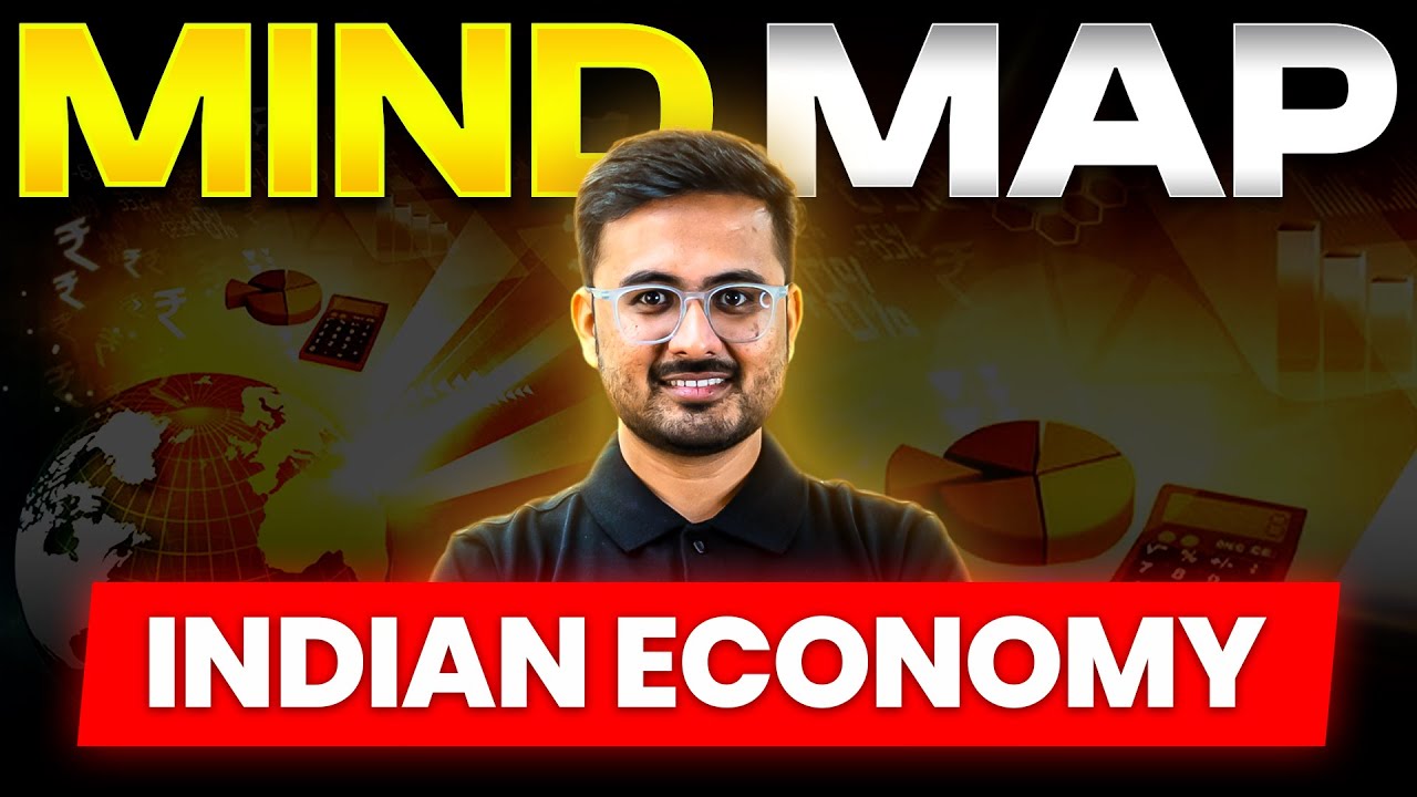 MIND MAP Indian Economy | CA Foundation May 2026 Ft. Akhilesh Daga