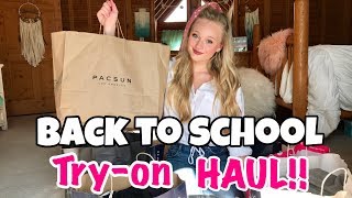 Back To School clothing try on haul 2019 | whats in my closet fall fashion with Ella