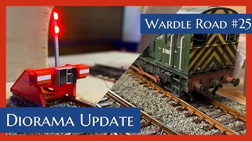 OO Gauge Diorama Update - Track work & ballasting!