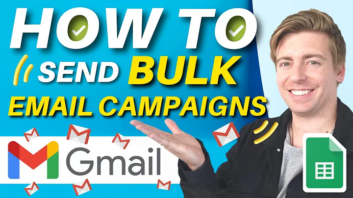 How to Send Bulk Email Campaigns in Gmail | Two Methods (Google Sheets Mail Merge)