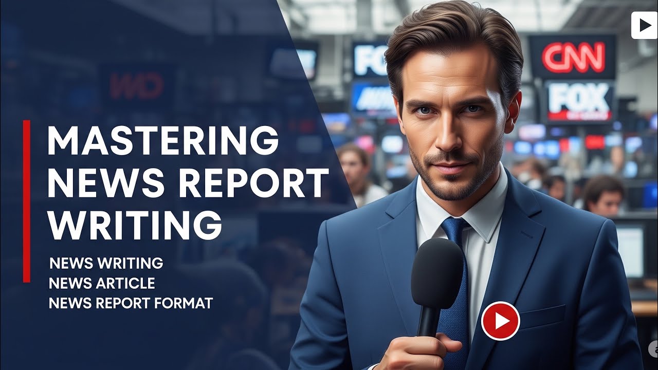 News report writing | Journalism and Mass Communication - YouTube