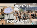 HOSTING MY FIRST WORKSHOP! Day In My Life Vlog