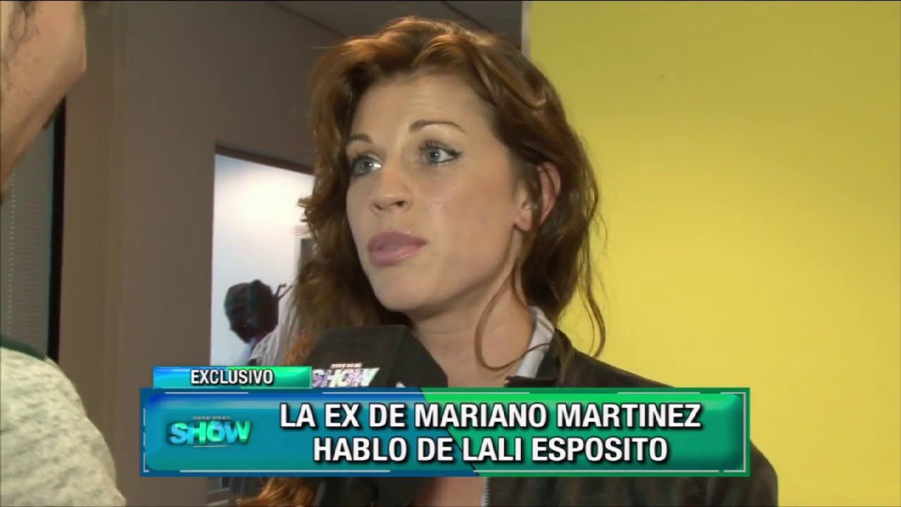 La ex de Mariano Martínez rompió el silencio
